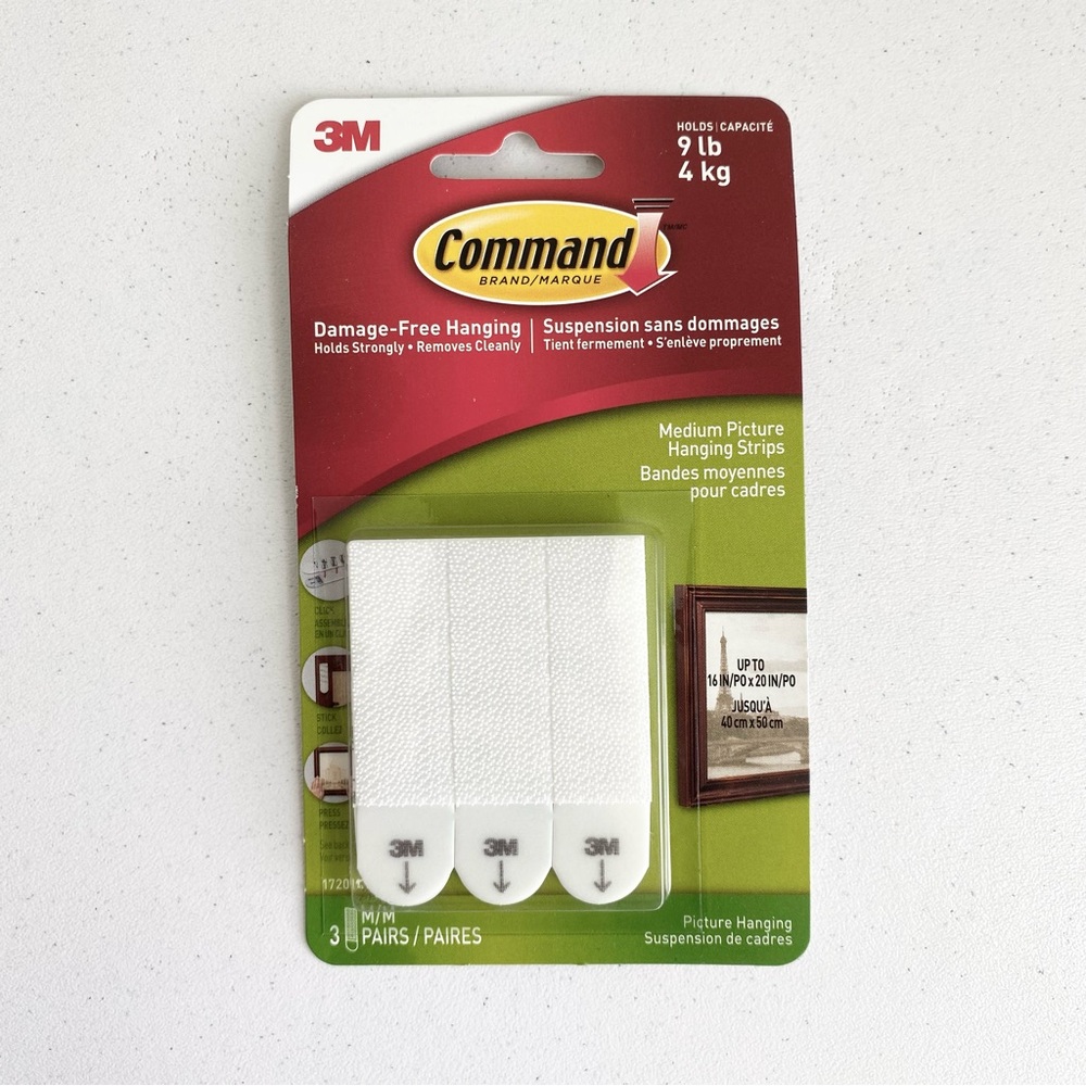 Command Picture Hanging Strips